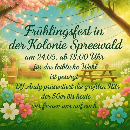 Frühlingsfest in der Kolonie "Spreewald"
