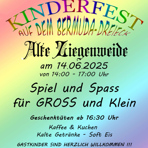 Kinderfest auf dem "Bermuda-Dreieck"