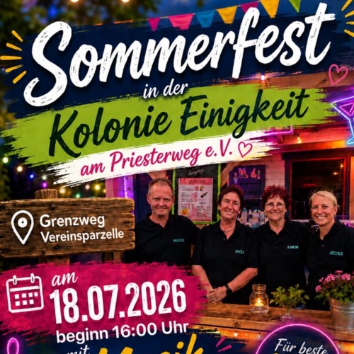 Sommerfest "Einigkeit am Priesterweg"